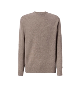 Mc2 Saint Barth - Maglie - maglione regent in lambswool nocciola