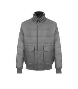 Montecore - Giubbotti - bomber in lana e piumino storm grey