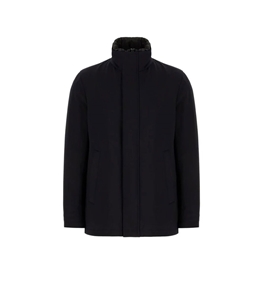 Montecore - Giubbotti - piumino in poliestere stretch blu notte