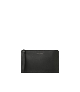 Orciani - Pochette - busta grande micron in pelle con polsiera nero