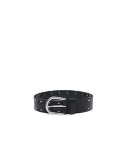 Orciani - Cinture - cintura bull soft in cuoio con borchie nero