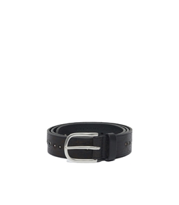 Orciani - Cinture - cintura bull soft in cuoio con cabochon nero