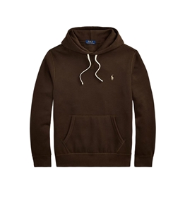 POLO RALPH LAUREN - Felpe - felpa con cappuccio rl marrone noce moscata