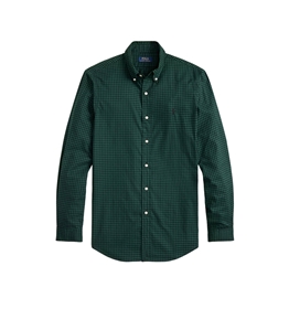 POLO RALPH LAUREN - Shirts - scottish twill shirt custom-fit pino/black