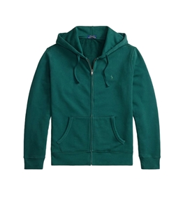 POLO RALPH LAUREN - Sweatshirt - green head hooding and zipper