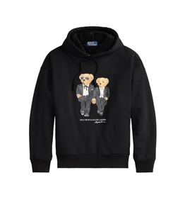 POLO RALPH LAUREN - Sweatshirt - ralph & ricky tuxedo polo bear polo black