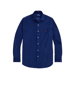POLO RALPH LAUREN - Shirts - velvet shirt with custom-fit water coast