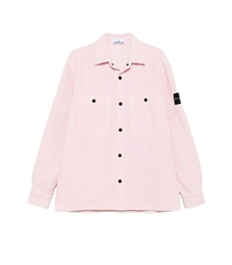 Stone Island - Camicie - camicia a coste pink