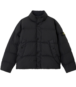 Stone Island - Giubbotti - crinkle reps ny recycled nylon nero