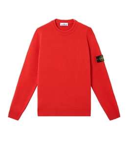 Stone Island - Maglie - lambswool scarlatto
