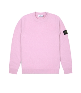 Stone Island - Maglie - maglione lambswool rosa