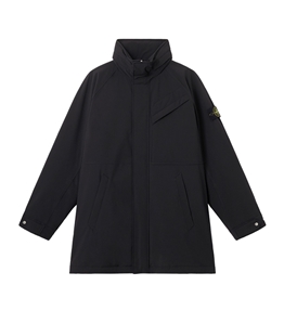 Stone Island - Giubbotti - soft shell-r_e.dye technology recycled polyester primaloft insulation nero
