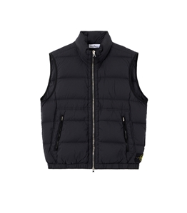 Stone Island - Gilet - seamless tunnel nylon down-tc nero