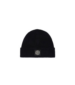 Stone Island - Cappelli - light rws geelong wool nero