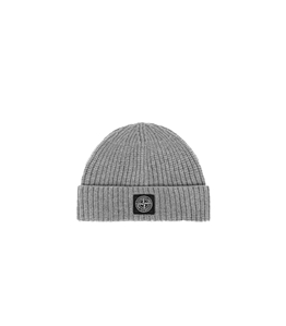 Stone Island - Hats - light rws geelong wool cemento melange