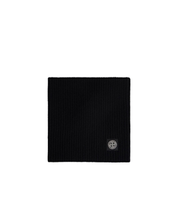 Stone Island - Accessori - fisherman's rib rws wool and cashmere nero