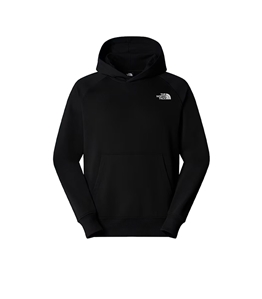 The North Face - Felpe - felpa con cappuccio e maniche raglan nse box tnf black-tnf white