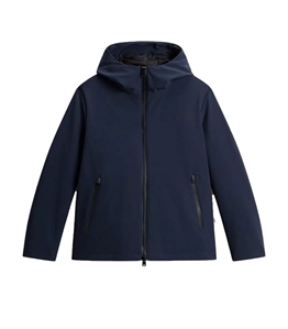 Woolrich - Jackets - pacific soft shell jacket melton blue