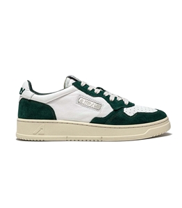 Medalist Low Open Sneakers White Green Autry Footwear