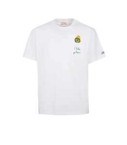 Mc2 Saint Barth - T-Shirt - t-shirt in cotone austin con stampa orologio e ricamo