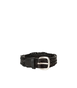Orciani - Cinture - cintura intrecciata masculine in cuoio nero