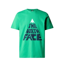 The North Face - T-Shirt - t-shirt mountain play smeraldo optic