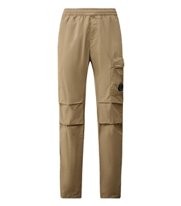 C.P. COMPANY - Pantaloni - flatt nylon regular cargo pants vintage khaki beige