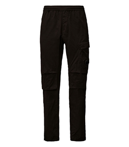 C.P. COMPANY - Pantaloni - flatt nylon regular cargo pants black