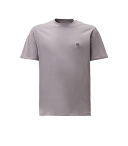 C.P. COMPANY - T-Shirt - 30/1 jersey logo patch t-shirt lavander violet