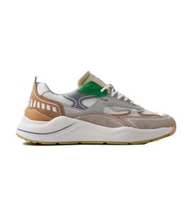 D.A.T.E. - Scarpe - Sneakers - fuga hf plus white-beige
