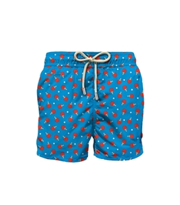 Mc2 Saint Barth - Costumi - costume mare lighting in tessuto leggero con stampa ping pong