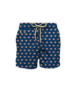 Mc2 Saint Barth - Swimwear - comfort light swimsuit with sexy peach print