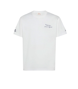 Mc2 Saint Barth - T-Shirt - t-shirt portofino in jersey di cotone classic fit con ricamo come ti farei!