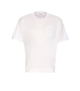 Paolo Pecora - T-Shirt - cotton t-shirt bianco ottico