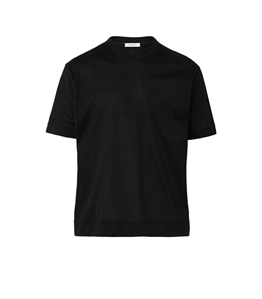 Paolo Pecora - T-Shirt - t-shirt in jersey lucido nero