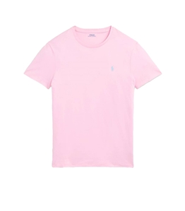 POLO RALPH LAUREN - T-Shirt - jersey custom slim-fit bath pink jersey