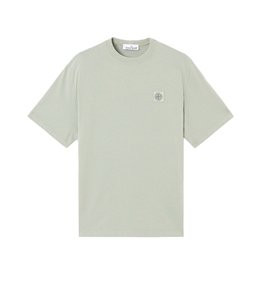 Stone Island - T-Shirt - combed organic cotton jersey salvia