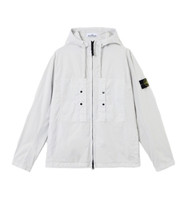 Stone Island - Giubbotti - supima cotton twill stretch-tc cielo