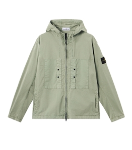 Stone Island - Giubbotti - supima cotton twill stretch-tc salvia