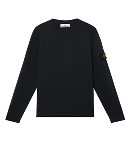 Stone Island - Maglie - organic cotton with nylon nero