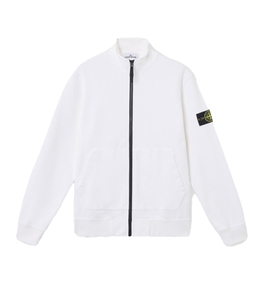 Stone Island - Maglie - organic cotton fleece bianco
