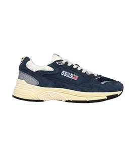 Autry - Scarpe - Sneakers - hyperway in mesh e suede bluette e marshmallow