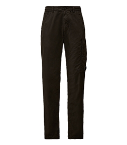 C.P. COMPANY - Pantaloni - flatt nylon regular cargo pants black