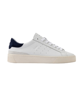 D.A.T.E. - Scarpe - Sneakers - sonica calf white-blue