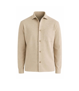 Filippo De Laurentiis - Camicie - camicia over in cotone crepe ecru