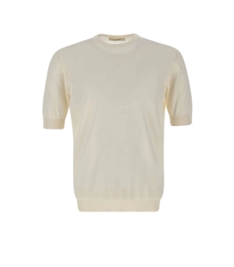Filippo De Laurentiis - Maglie - maglione a maniche corte latte