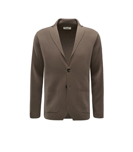 Filippo De Laurentiis - Giacche - giacca monopetto testa di moro punto lana