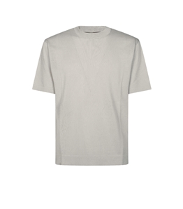 Filippo De Laurentiis - T-Shirt - t-shirt in maglia fine nebbia