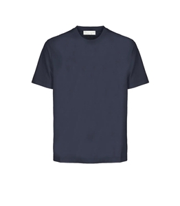 Filippo De Laurentiis - T-Shirt - navy crew neck t-shirt