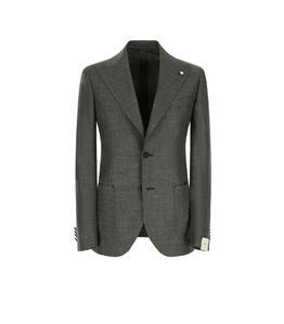 L.B.M.1911 - Giacche - giacca jack monopetto tortora